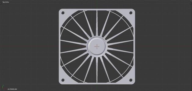 140mm Fan Grill, Racing Style
