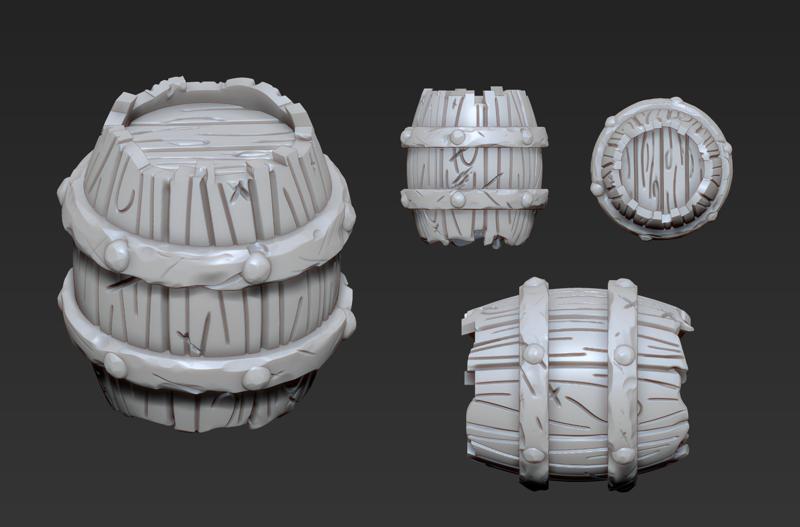 Barrel for 3D printing