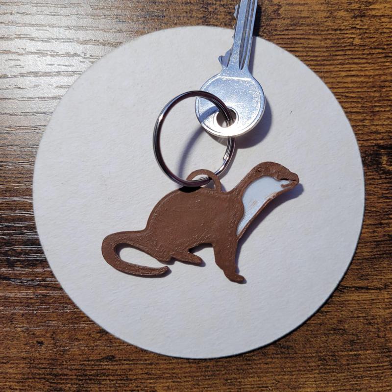 River Otter Keychain