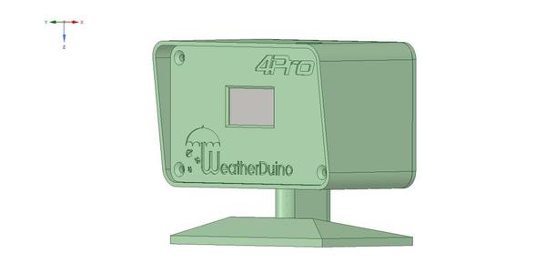 Case Weatherduino Air Quality Monitor II (Indoor version)