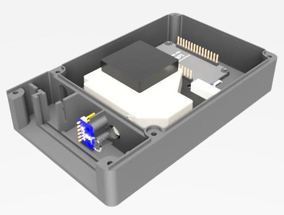 Luftdaten Particle Monitor Enclosure with Bug Filter and Lip seals