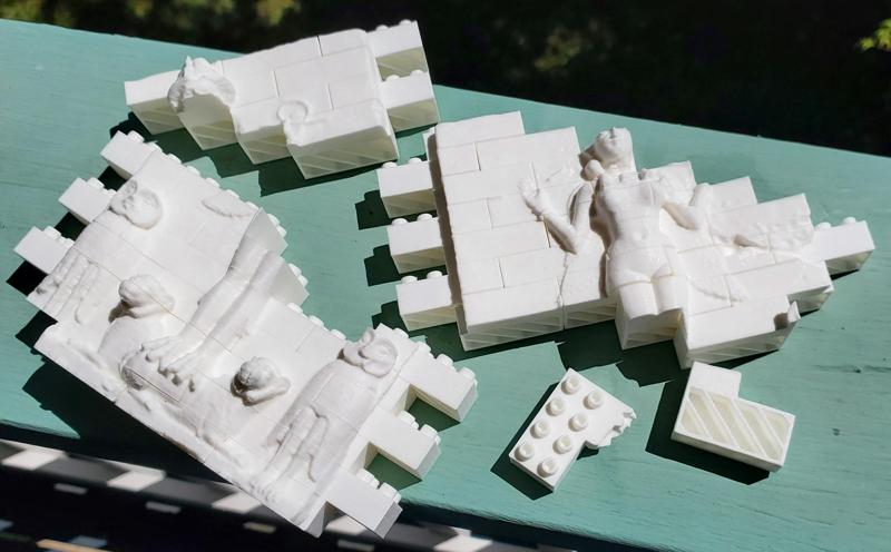 Montini Queen of the Night Wall Set (Lego Compatible)