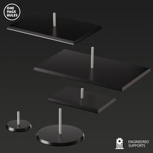 Spaceship Bases (Round & Square)