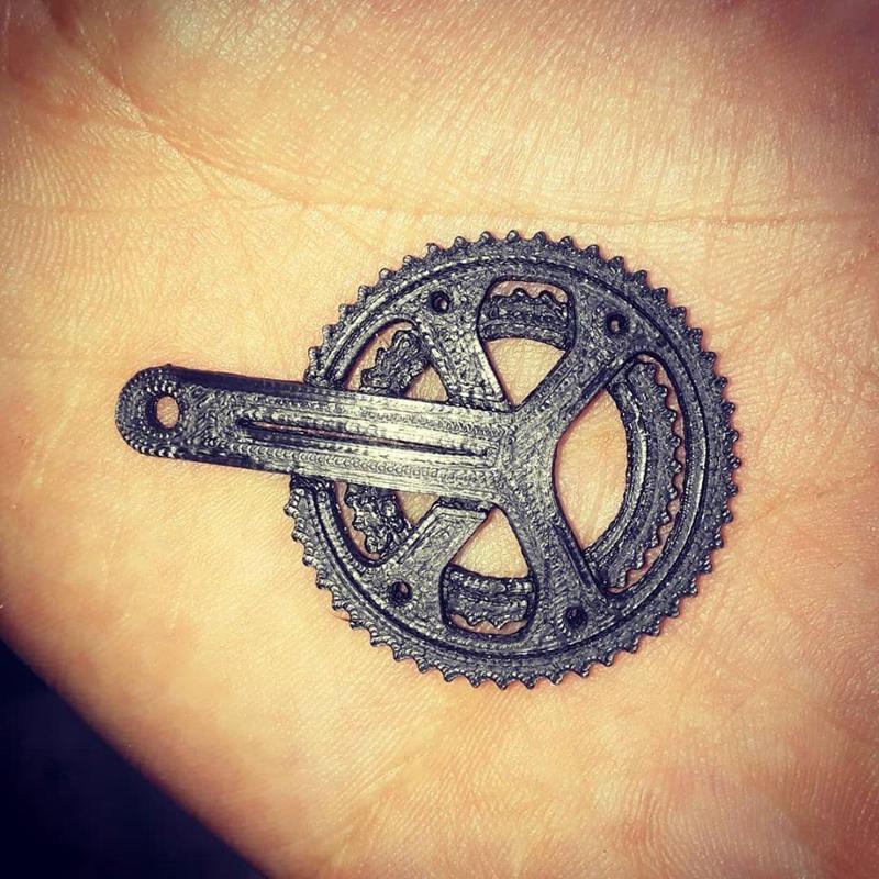 DIJE PLATOS O PIÑON DE BICICLETA