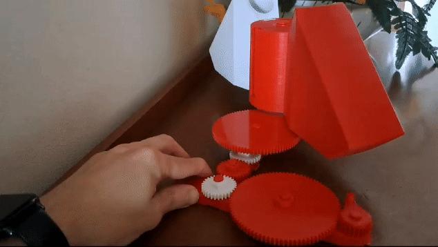 Centrifuga da laboratorio a manovella attrezzi non necessari - Hand cranked lab centrifuge no tools needed