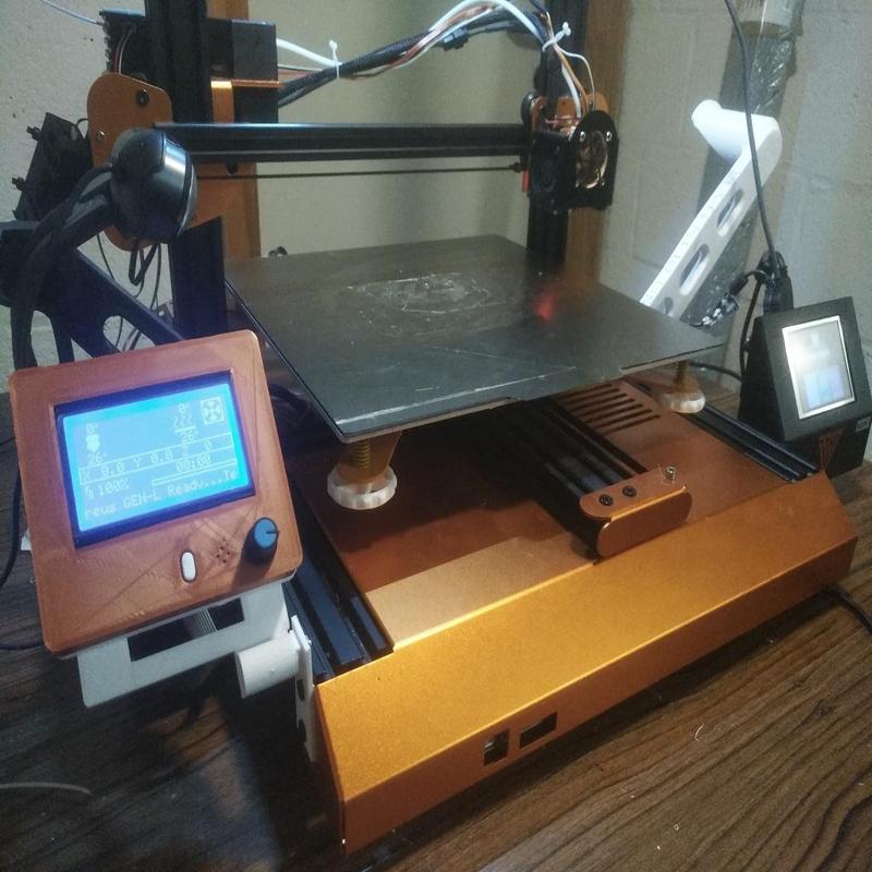 Tevo Nereus LCD case mount adapter