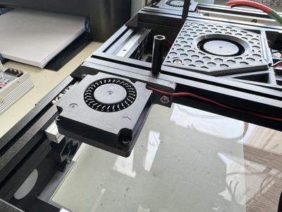 4010 Bed Fan for 1515 extrusion