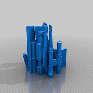 Mandalorian+Rifle+Ender3_Bed Complete