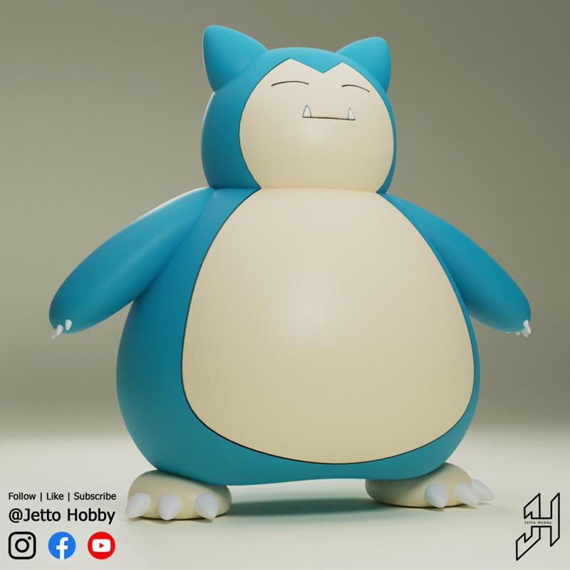 Snorlax (1/25 Scale Pokemon)