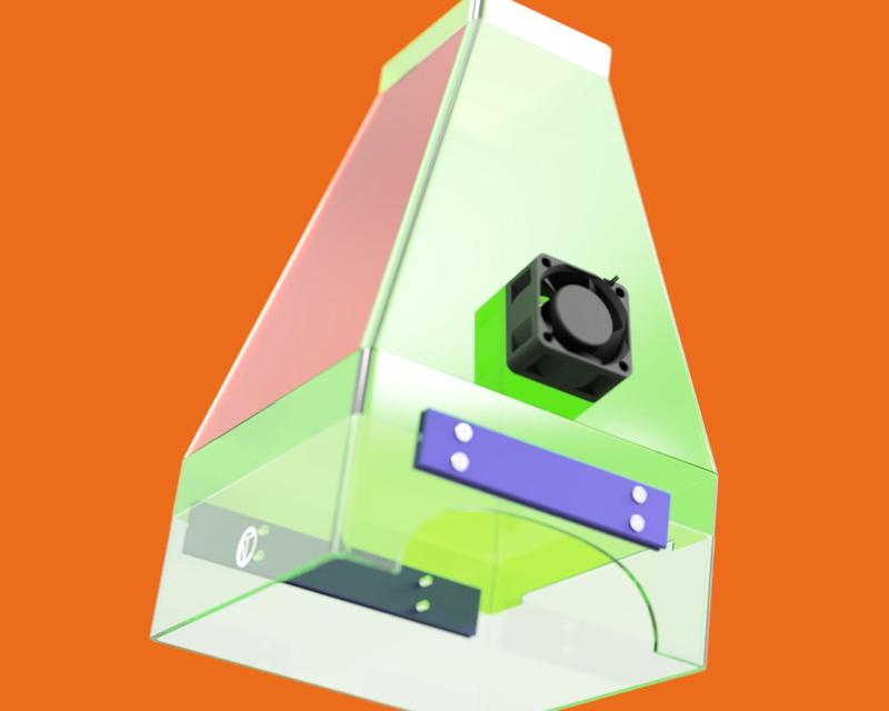 Gweike G2 (150x150mm) Protective shield Extension to 256mm focus distance.