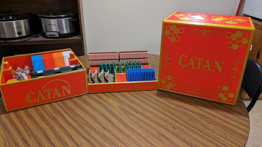 3D Catan Board Box