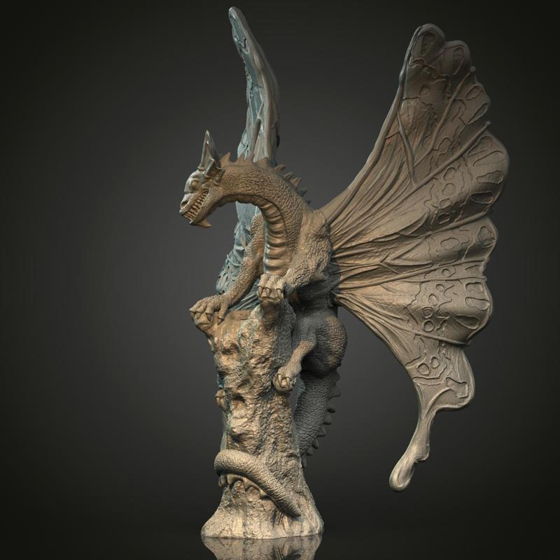 Butterfly Dragon (Pre-Supported)