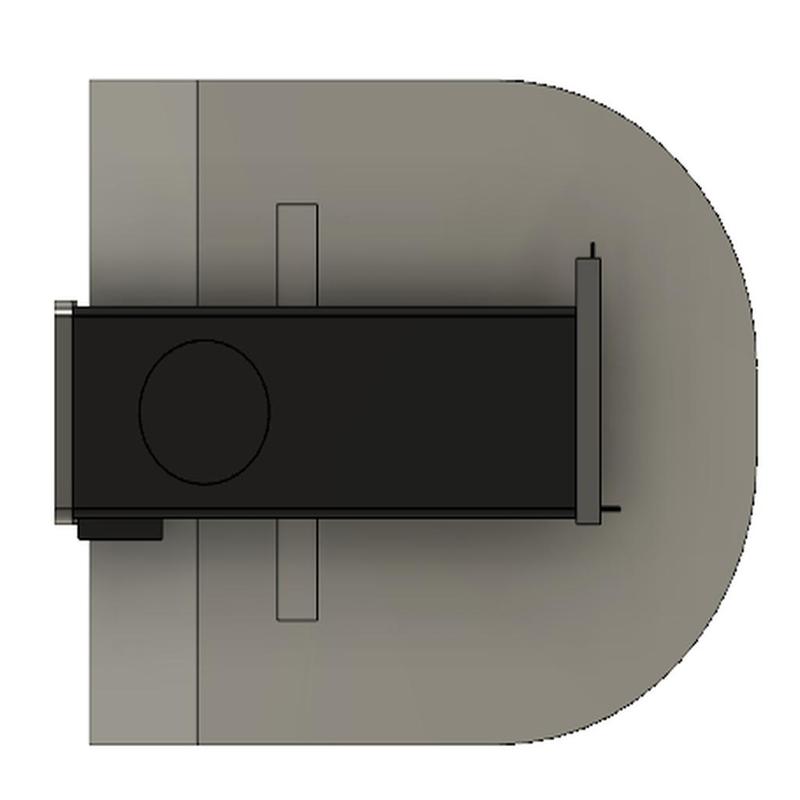 iMac G3 casemod: GPU bracket