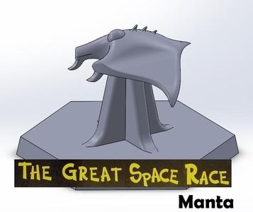 Great Space Race - Manta Ship