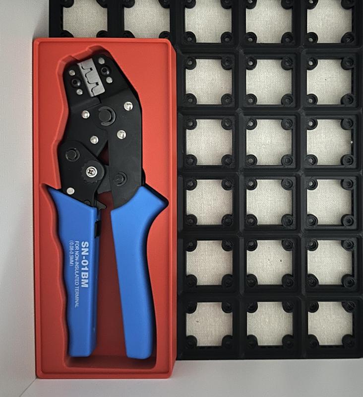 SN-01BM Crimping Tool Gridfinity holder