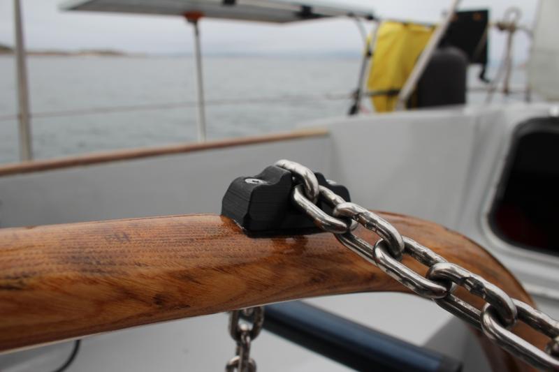 Windvane chain linkage