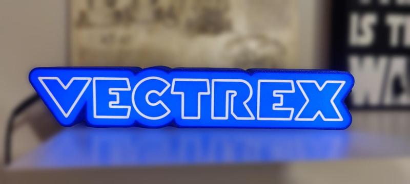 Vectrex Logo ( European Edition) Lightbox 