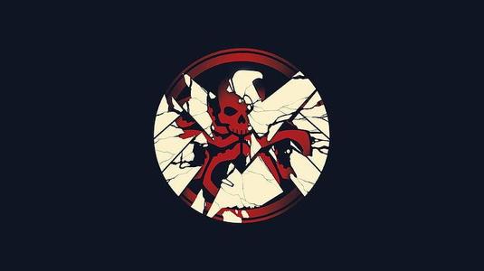 Logo Hydra/SHIELD Marvel