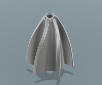 Anti-tangle spool bullet