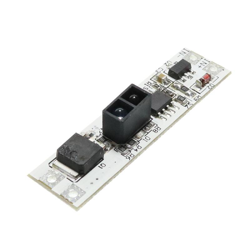 Case carcasa o enclosure para el control touchless de una tira led