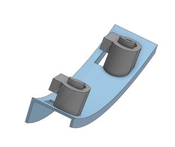 Fellowes Microban Rails replacement