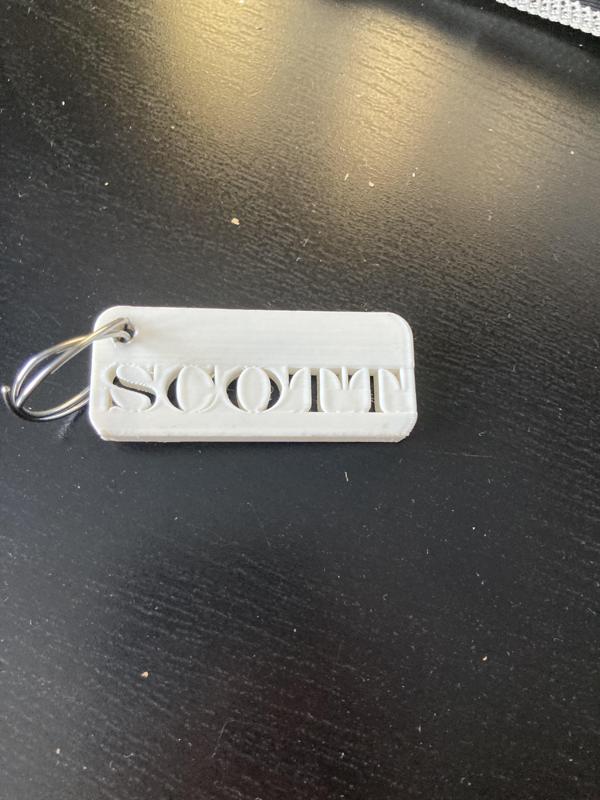 blank name keyring