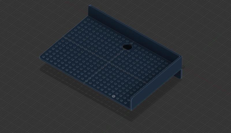 Cabinet Handle Marking Jig