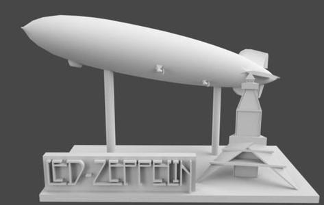 Led Zeppelin  statue