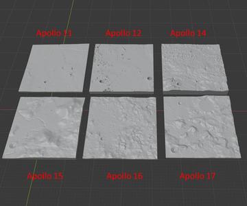 Apollo Landing Sites Collection