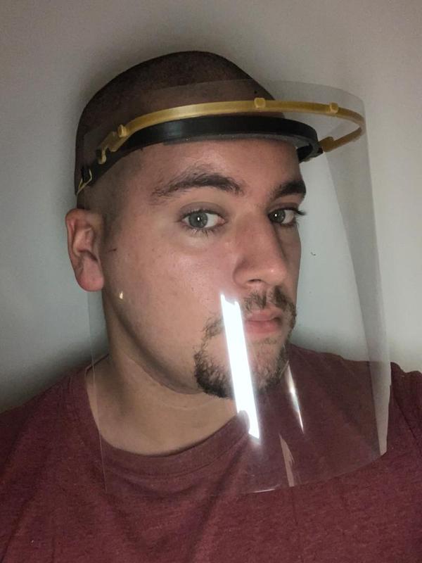 Escudo Facial Plegable