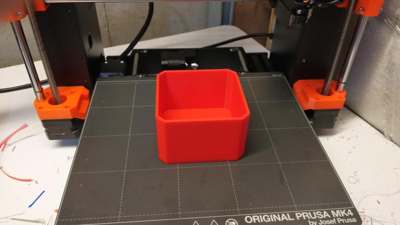 Milwaukee Packout 4 inch 2/3 height bin