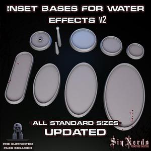 Inset Bases for Water Effects
