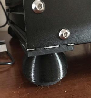 Pieds anti vibrations