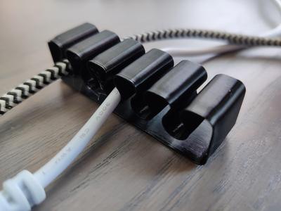 Cable Capture Clips (Vase Mode)