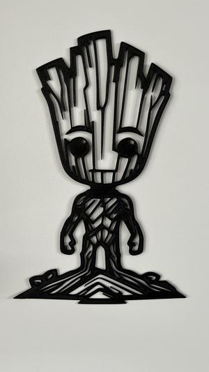 Baby Groot Wall Art #1