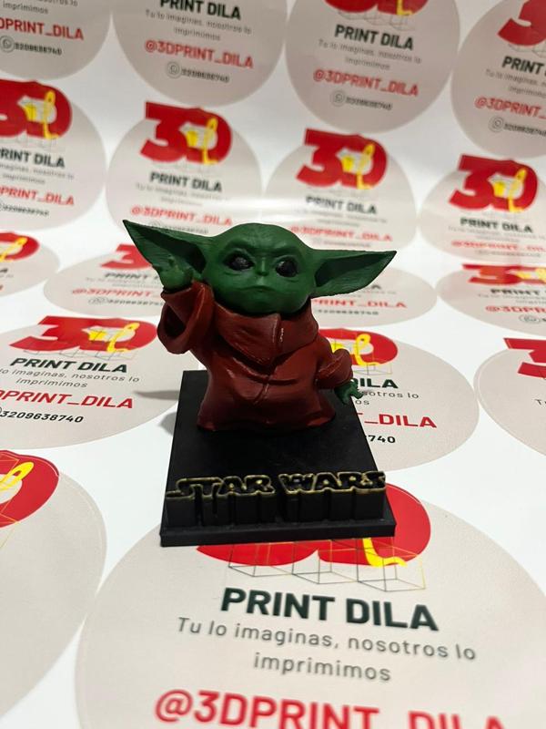 Soporte de Celular Baby Yoda