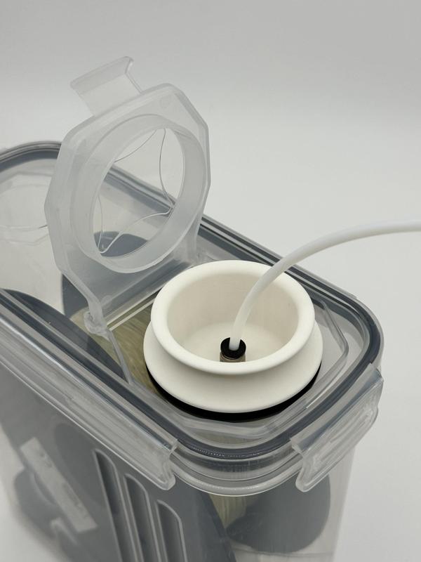 Tapered Drybox Plug for M10 PTFE Passthrough Fittings