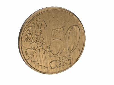 50 Euro-Cent Coin 3D Scan