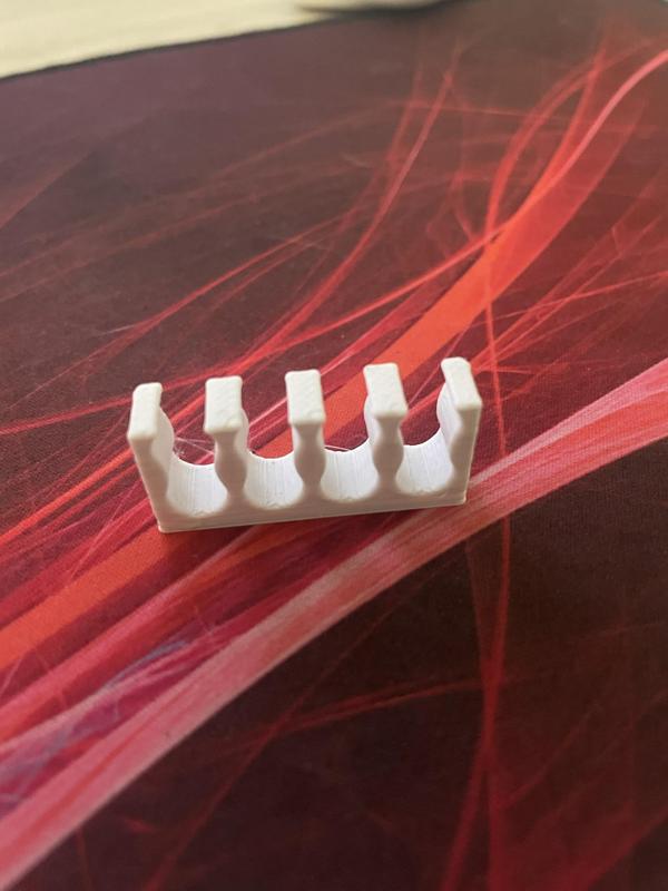 ethernet cable organizer for 8 or 16 cables in group of 2