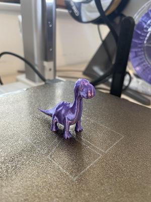 Miniature Brontosaurus: Fast Print, Cute and Detailed