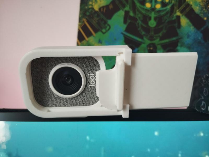 Streamcam cover slide