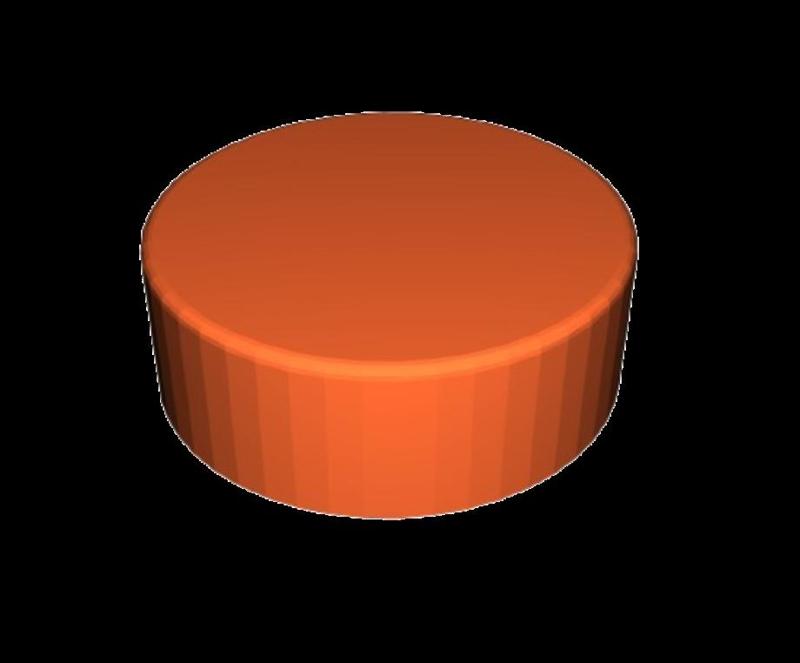 Tile, Round LEGO Brick  (Real LEGO)