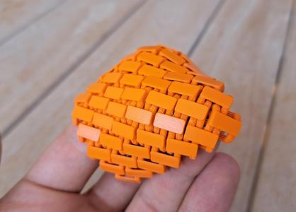 Rectangular plate Chainmail Fabric