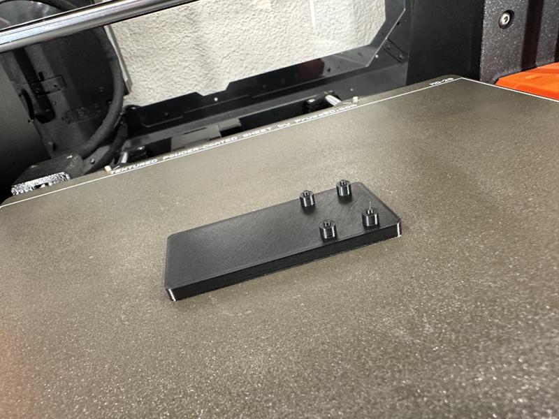 Mounting Plate Raspberry Pi Zero 2W with Cam V3