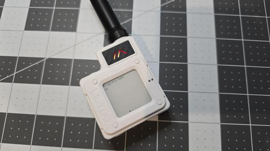 T-Echo nameplate Meshtastic logo