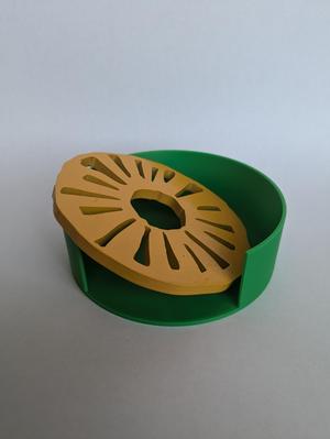 Summer Fun Pineapple Coaster