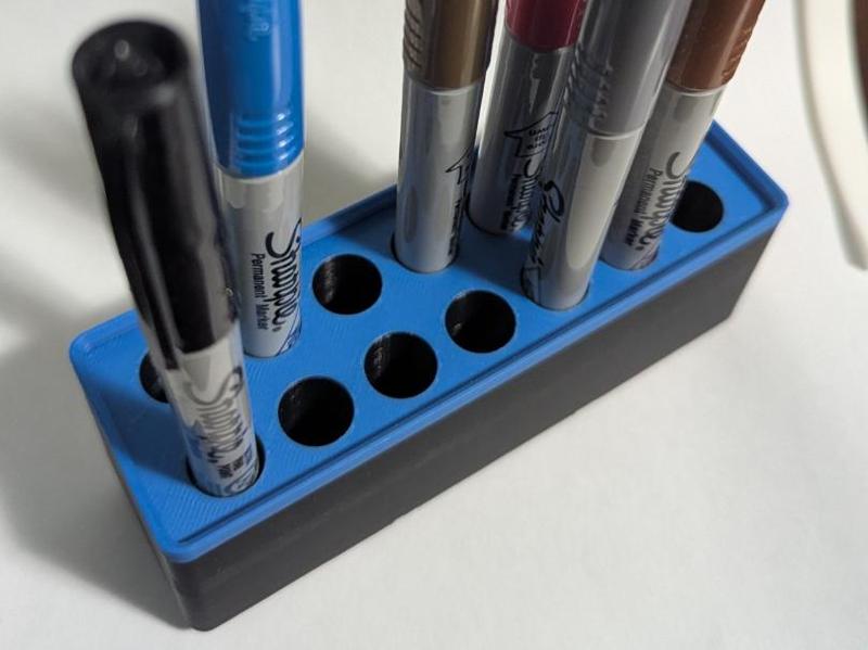 Gridfinity Sharpie Holder Vertical 14 pack
