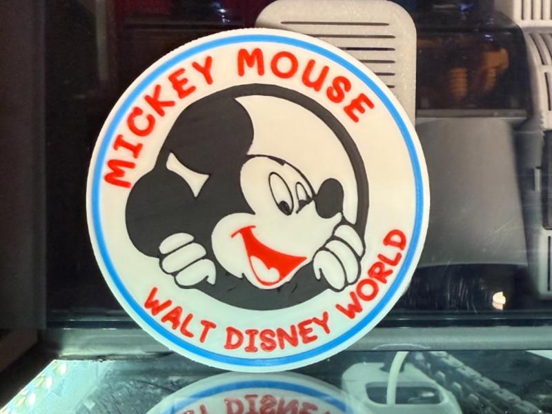 MICKEY MOUSE COASTER - WALT DISNEY WORLD 