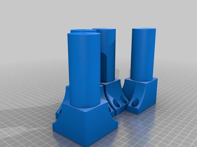 CR-10 Legs With Original Rubber Feet v2