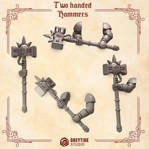 Two handed hammers CL